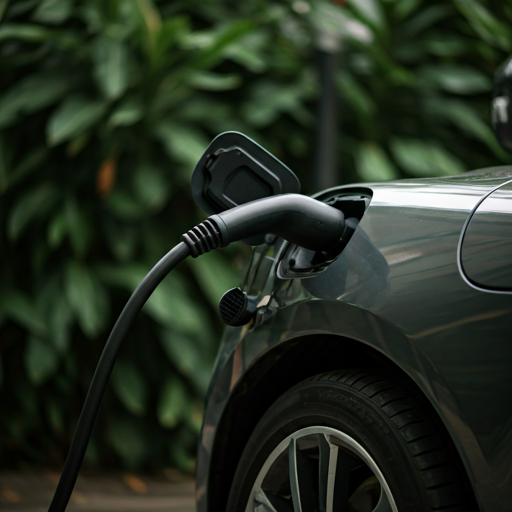 Electric charging at mountain resort